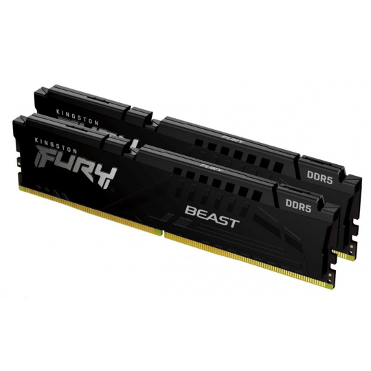 DIMM DDR5 32GB 5600MHz CL40 (sada 2) KINGSTON FURY Beast Black