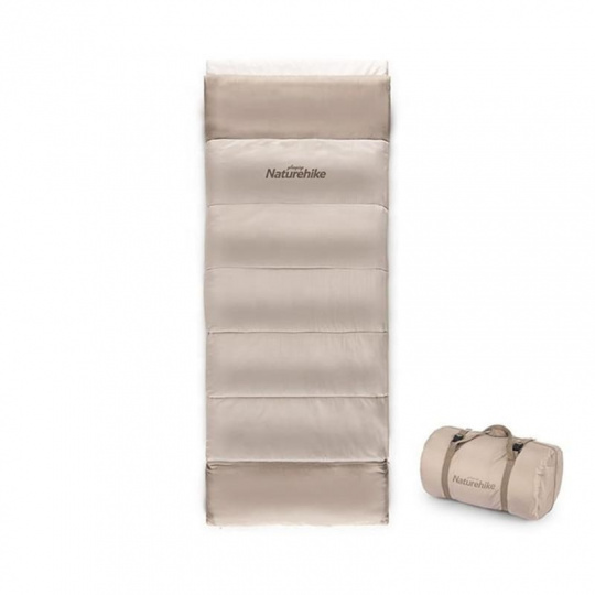 Naturehike bavlněný spací pytel E200 1600g krémový