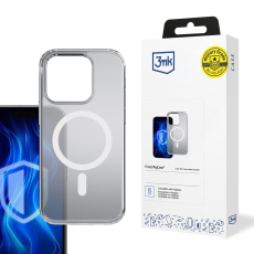 3mk ochranný kryt Frosty MagCase White pro Apple iPhone 16 Pro