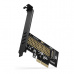AXAGON PCEM2-N, PCIe x4 - M.2 NVMe M-key slot adaptér, vrátane. LP