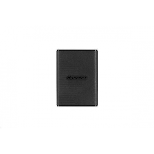 TRANSCEND Externý SSD disk ESD270C 500 GB, prenosný, USB 3.1 Gen.2, typ C a A, dva káble 520/460 MB/s, čierna