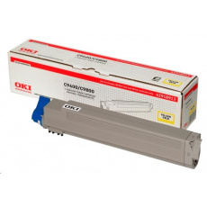 Žltý toner OKI pre C9600/C9650/C9800/C9850/C9800MFP/C9850MFP (15k) Žltý toner OKI pre C9600/C9650/C9800/C9850/C9800MFP/C9850MFP (15k)