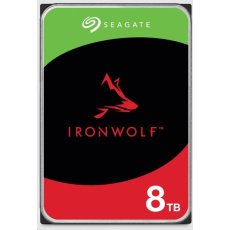 BAZAR - SEAGATE HDD IRONWOLF (NAS) 8TB SATAIII/600, 7200rpm, 256MB cache, recertified product
