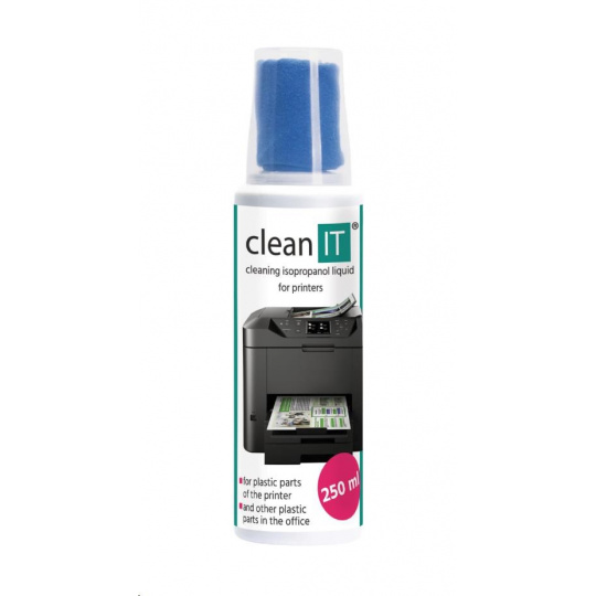 CLEAN IT Roztok na čistenie plastov EXTREME s utierkou, 250 ml