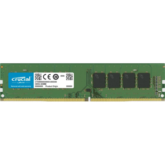 BAZAR - CRUCIAL DIMM DDR4 8GB 3200MHz CL22 - Rozbaleno (Komplet)