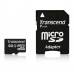 Karta TRANSCEND MicroSDHC 4GB Class 4 + adaptér