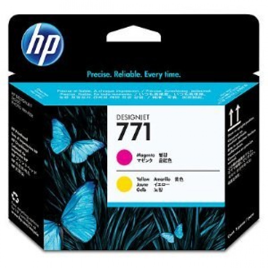 Tlačová hlava HP 771 Magenta + Yellow DJ, CE018A