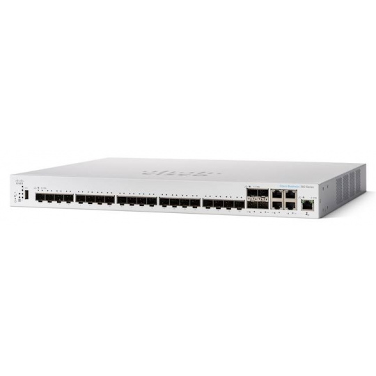 Prepínač Cisco CBS350-24XS-EU, 20x10GbE SFP+, 4x10GbE RJ45/SFP+