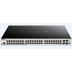 D-Link DGS-1510-52XMP 52-portový gigabitový stohovateľný PoE inteligentný riadený prepínač vrátane 4 10G SFP+, 370W PoE rozpočet D-Link DGS-1510-52XMP 52-portový gigabitový stohovateľný PoE inteligentný riadený prepínač vrátane 4 10G SFP+, 370W PoE rozpočet