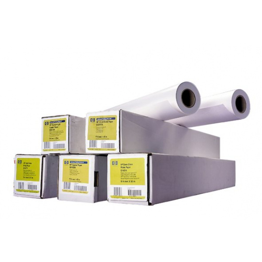 Univerzálny lepiaci papier HP, 106 mikrónov (4.2 mil) - 80 g/m2 (21 lbs) - 914 mm x 45.7 m , Q1397A