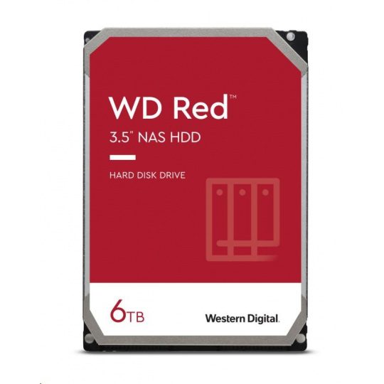 WD RED NAS WD60EFAX 6TB SATAIII/600 256MB cache, SMR