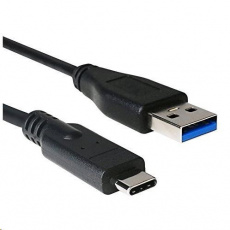 C-TECH USB 3.0 Kábel AM na USB-C (AM/CM), 2 m, čierny C-TECH USB 3.0 Kábel AM na USB-C (AM/CM), 2 m, čierny