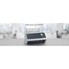 Skener FUJITSU Fi-8170 A4, priechodný, 70 str./min, 600 dpi, LAN RJ45-1000, USB 3.2, ADF 100 listov, 10000 listov za deň