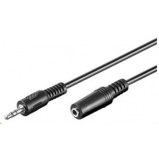 PREMIUMCORD Audio kábel 3,5 mm Jack - predĺženie Jack 3 m (M/F, stereo) PREMIUMCORD Audio kábel 3,5 mm Jack - predĺženie Jack 3 m (M/F, stereo)