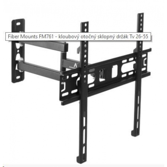 Fiber Mounts FM761 - kloubový otočný sklopný držák Tv 26-55