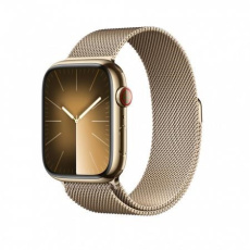 APPLE Watch Series 9 GPS + Cellular 45mm Gold Stainless Steel Case with Gold Milanese Loop APPLE Watch Series 9 GPS + Cellular 45mm Gold Stainless Steel Case with Gold Milanese Loop