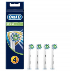 Oral-B CrossAction náhradní hlavice, 4 kusy, bílé
