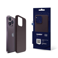 3mk Hardy Silicone MagCase pro Apple iPhone 14 Pro, Deep Purple 3mk Hardy Silicone MagCase pro Apple iPhone 14 Pro, Deep Purple