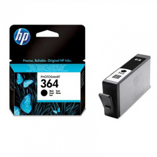 Čierny atramentový košík HP 364, 6 ml, CB316EE (250 strán)