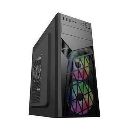 BAZAR - EUROCASE skříň ML N6-560B, ATX, 2x USB-A, 1x USB-C, 2x 120mm ARGB Fan, černá - Rozbaleno (Komplet) BAZAR - EUROCASE skříň ML N6-560B, ATX, 2x USB-A, 1x USB-C, 2x 120mm ARGB Fan, černá - Rozbaleno (Komplet)