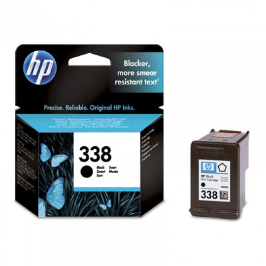 Čierny atramentový košík HP 338, 11 ml, C8765EE (480 strán)