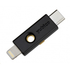 YubiKey 5Ci - USB-C + Lightning, klíč/token s vícefaktorovou autentizaci, podpora OpenPGP a Smart Card (2FA) YubiKey 5Ci - USB-C + Lightning, klíč/token s vícefaktorovou autentizaci, podpora OpenPGP a Smart Card (2FA)