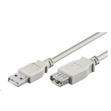 Kábel USB PREMIUMCORD 2.0 A-A 0,5 m (50 cm), predĺženie (M/F) Kábel USB PREMIUMCORD 2.0 A-A 0,5 m (50 cm), predĺženie (M/F)