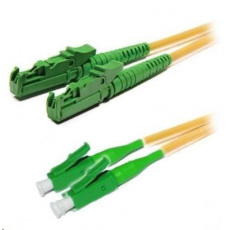 XtendLan duplexní patch kabel SM 9/125, OS2, E2000(APC)-LC(APC), LS0H, 3m XtendLan duplexní patch kabel SM 9/125, OS2, E2000(APC)-LC(APC), LS0H, 3m
