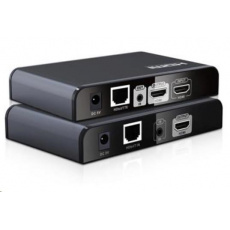 PREMIUMCORD HDMI extender do 120 m cez LAN, cez IP, HDBitT, lokálny výstup HDMI PREMIUMCORD HDMI extender do 120 m cez LAN, cez IP, HDBitT, lokálny výstup HDMI